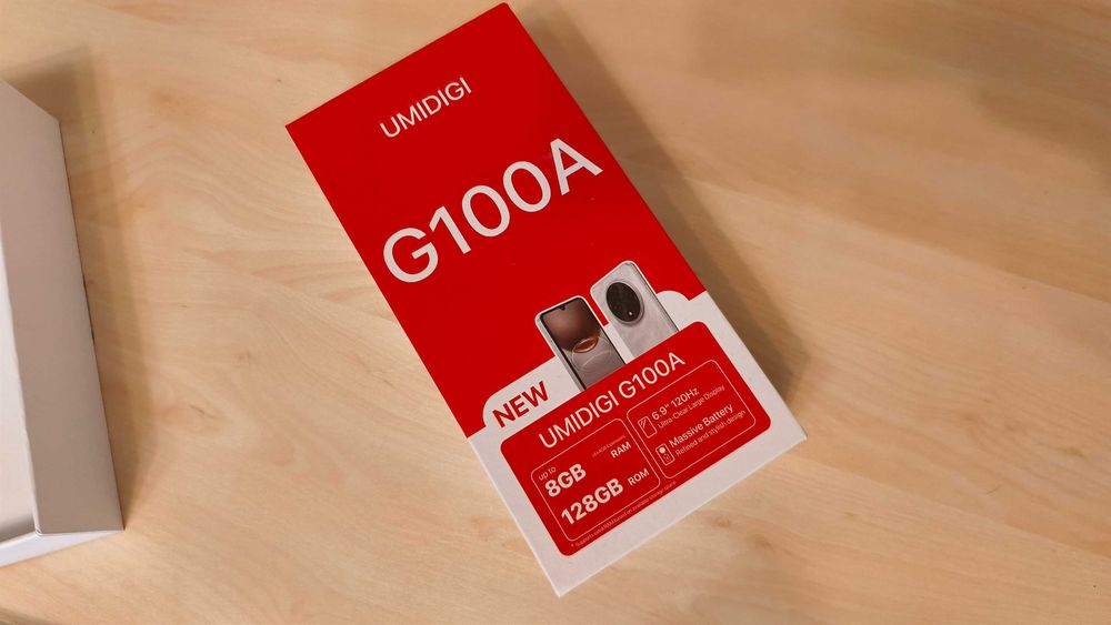 Смартфон UMIDIGI G100A: 6,9"\120 Hz, 4GB\128GB, 6000 mAh
