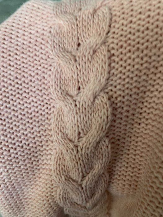 Сукня для вагітної  в'язане з гарним візерунком вживане якісне 44-46