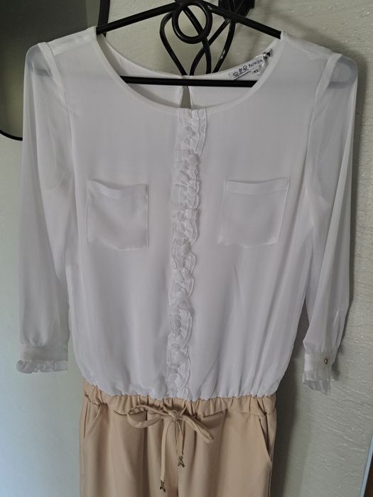 Kombinezon Patrizia Pepe..rozmiar z metki włoskie Xl...Ale dobre na S