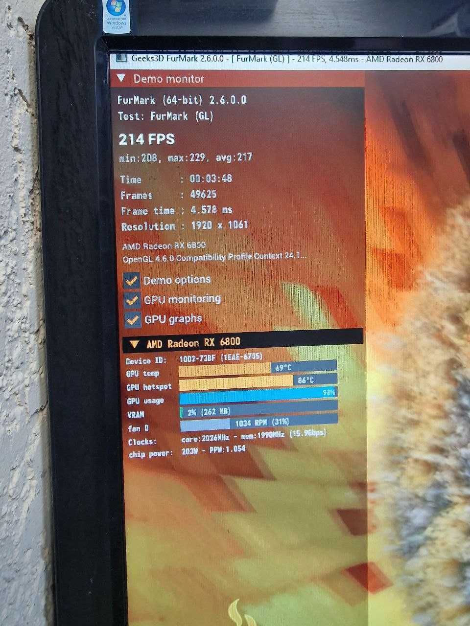 Відеокарта XFX PCI-Ex Radeon RX 6800 Speedster SWFT 319 16GB GDDR6