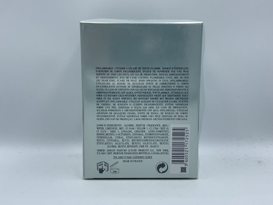 Giorgio Armani Acqua di Gioia 100ml. Okazja.