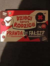 Gra planszowa dzieci kontra rodzice prawda czy fałsz