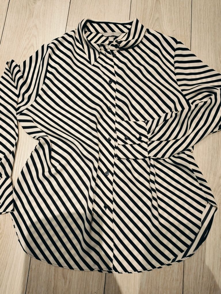 Koszula bluzka oversize H&M r 38