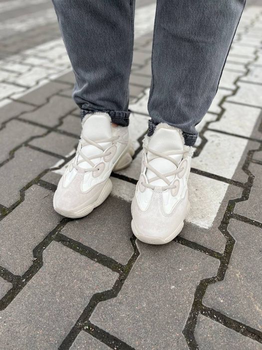 Зимові кросівки Adidas Yeezy 500 Blush Fur (38)