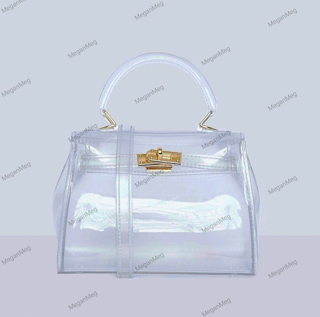 Missguided transparent x Carli Bybel bag torebka damska przeźroczysta