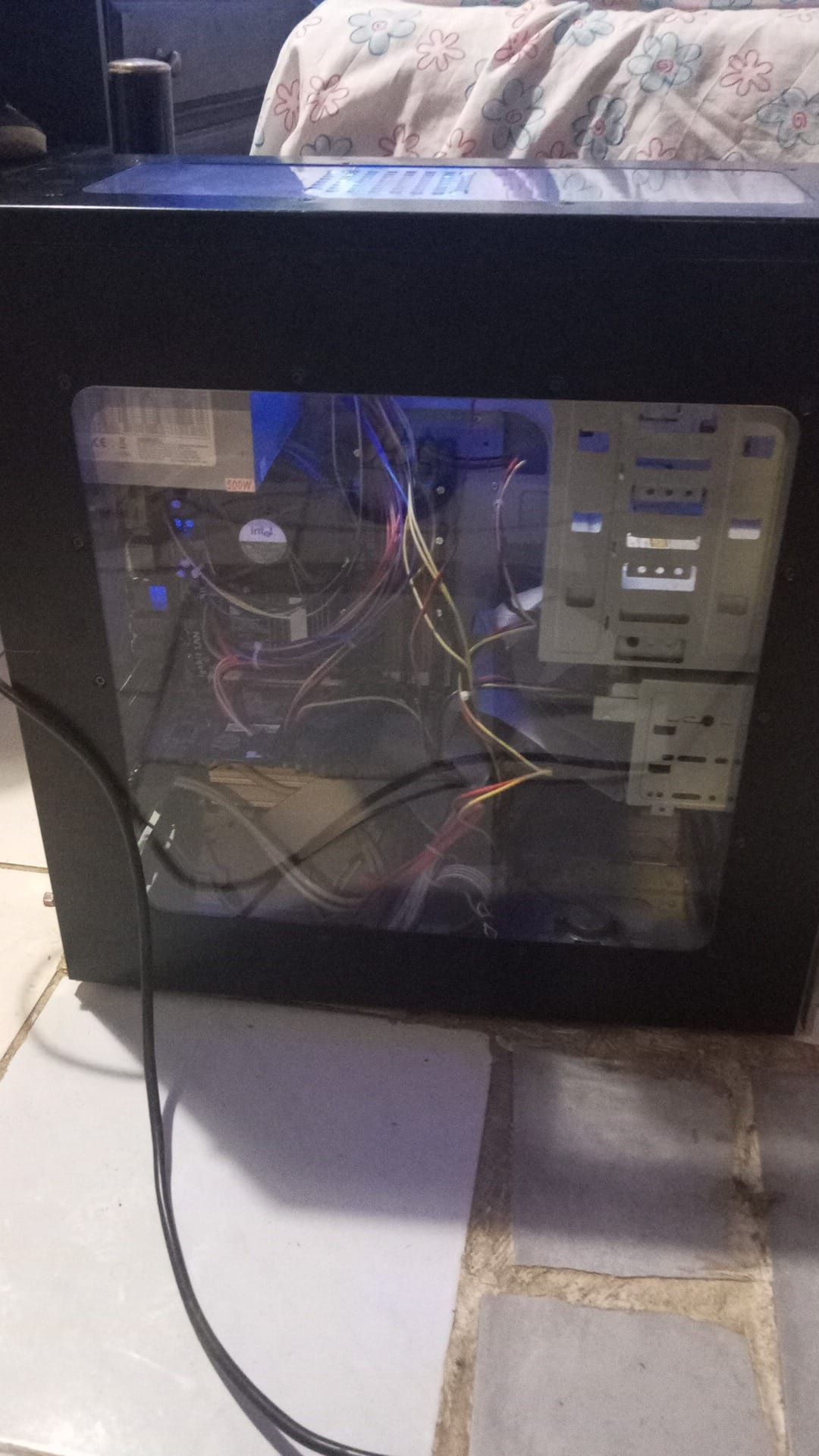 Torre de gamer para jogo