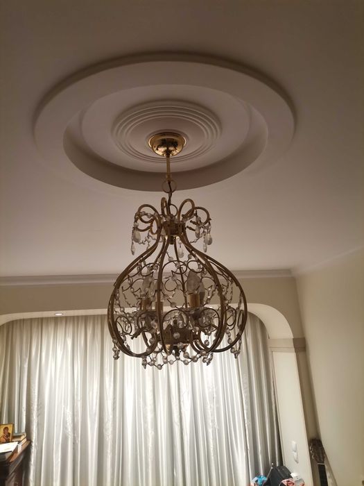 Candeeiro Lustre de teto antigo