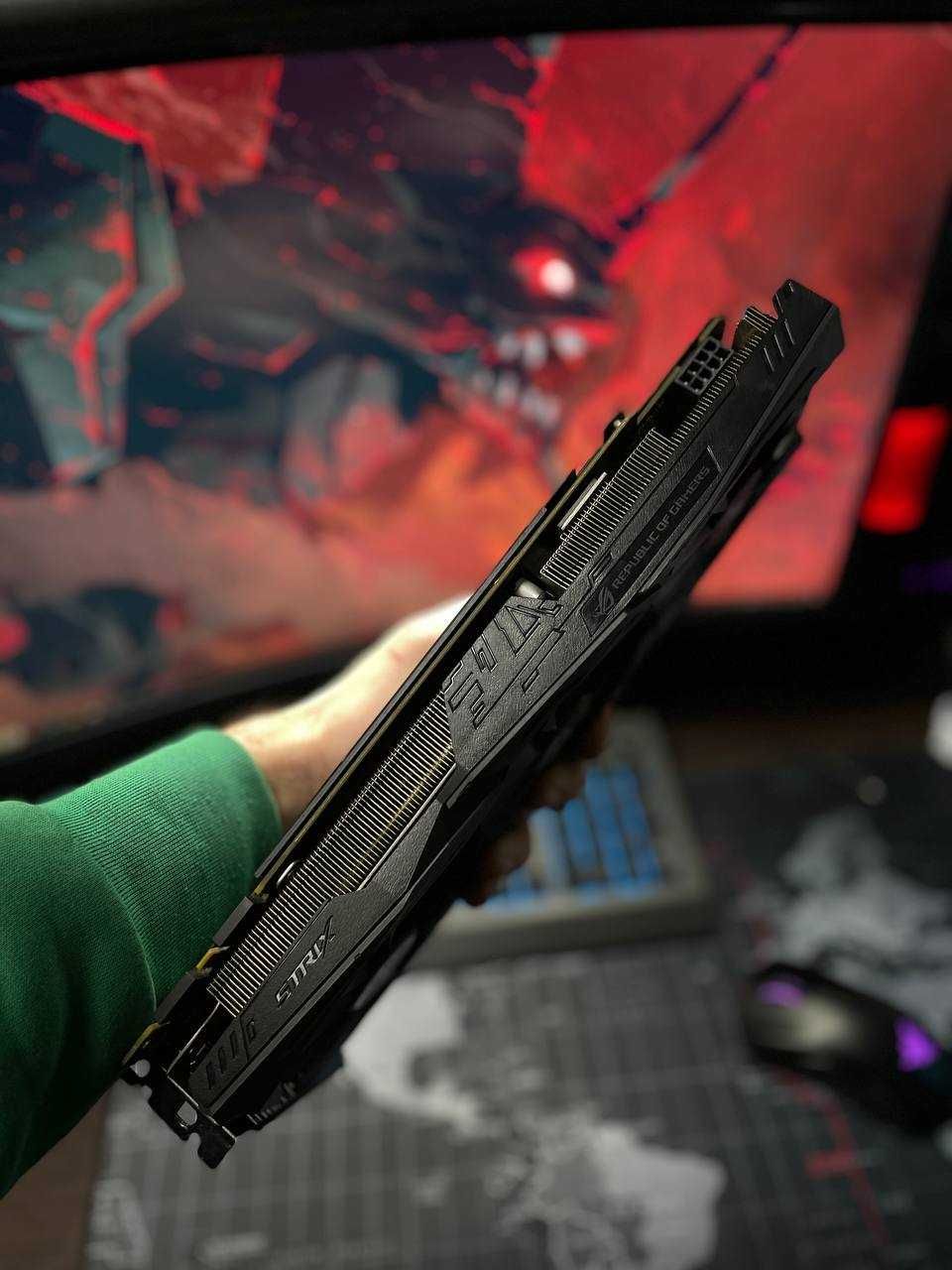 ТОП Видеокарта ASUS ROG STRIX GTX 1070 8GB GDDR5 256bit KLAVAcomp