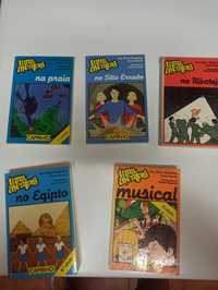 Vendo livros de histórias uma aventura