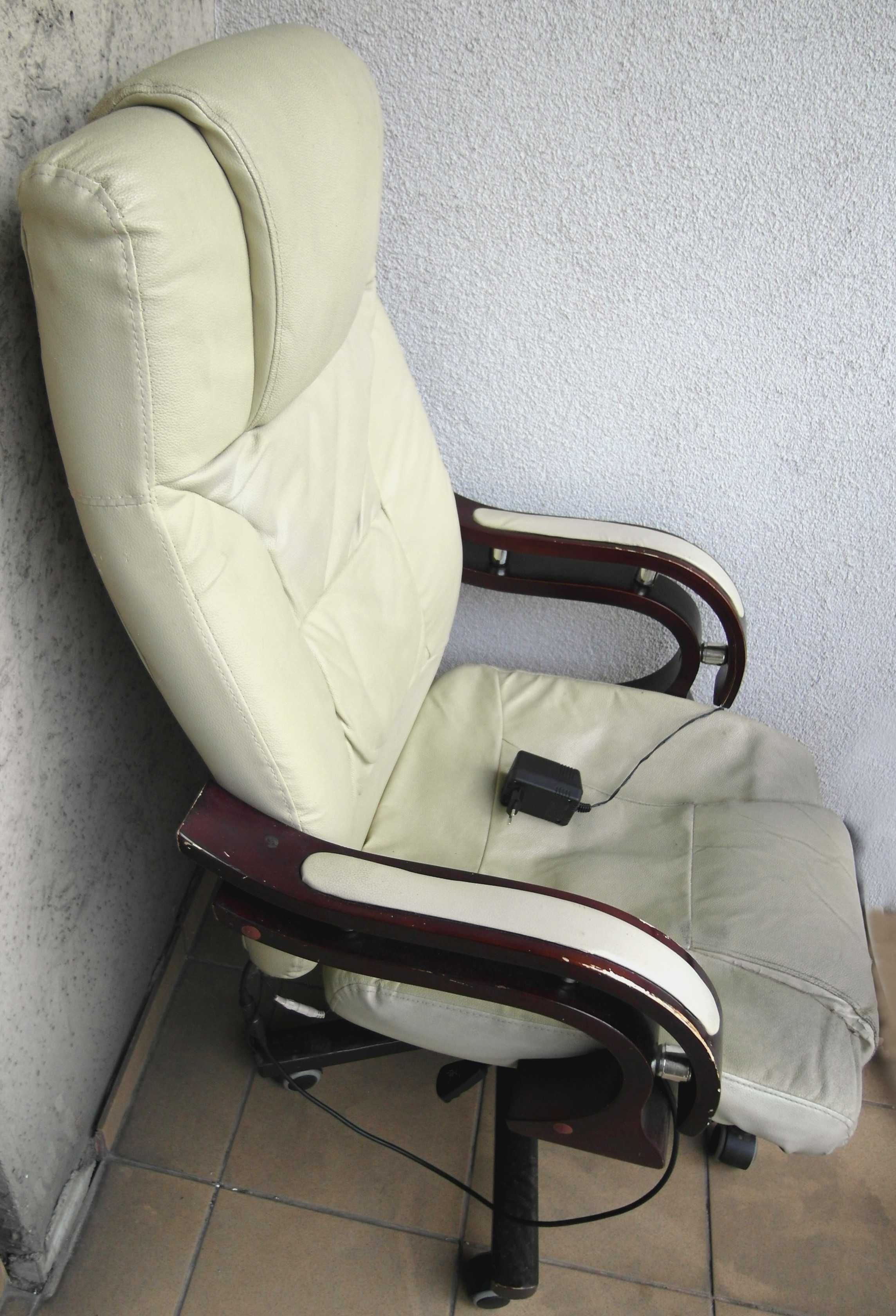Fotel masujący rehabilitacyjny elektryczny z masażem - TYLKO Wrocław