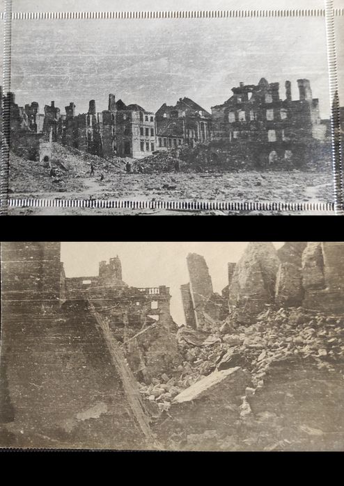 Stare fotografie Warszawa po Powstaniu Warszawskim – 16 sztuk