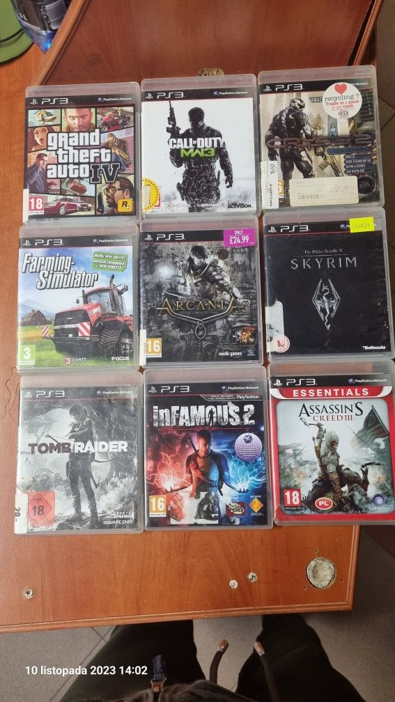 Płyty gry na konsolę PS 3