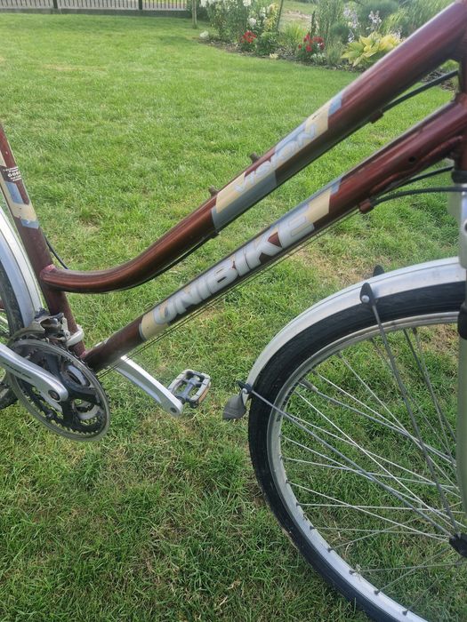 Rower damka UNIBIKE VISION  unibike rama 19 koło 28