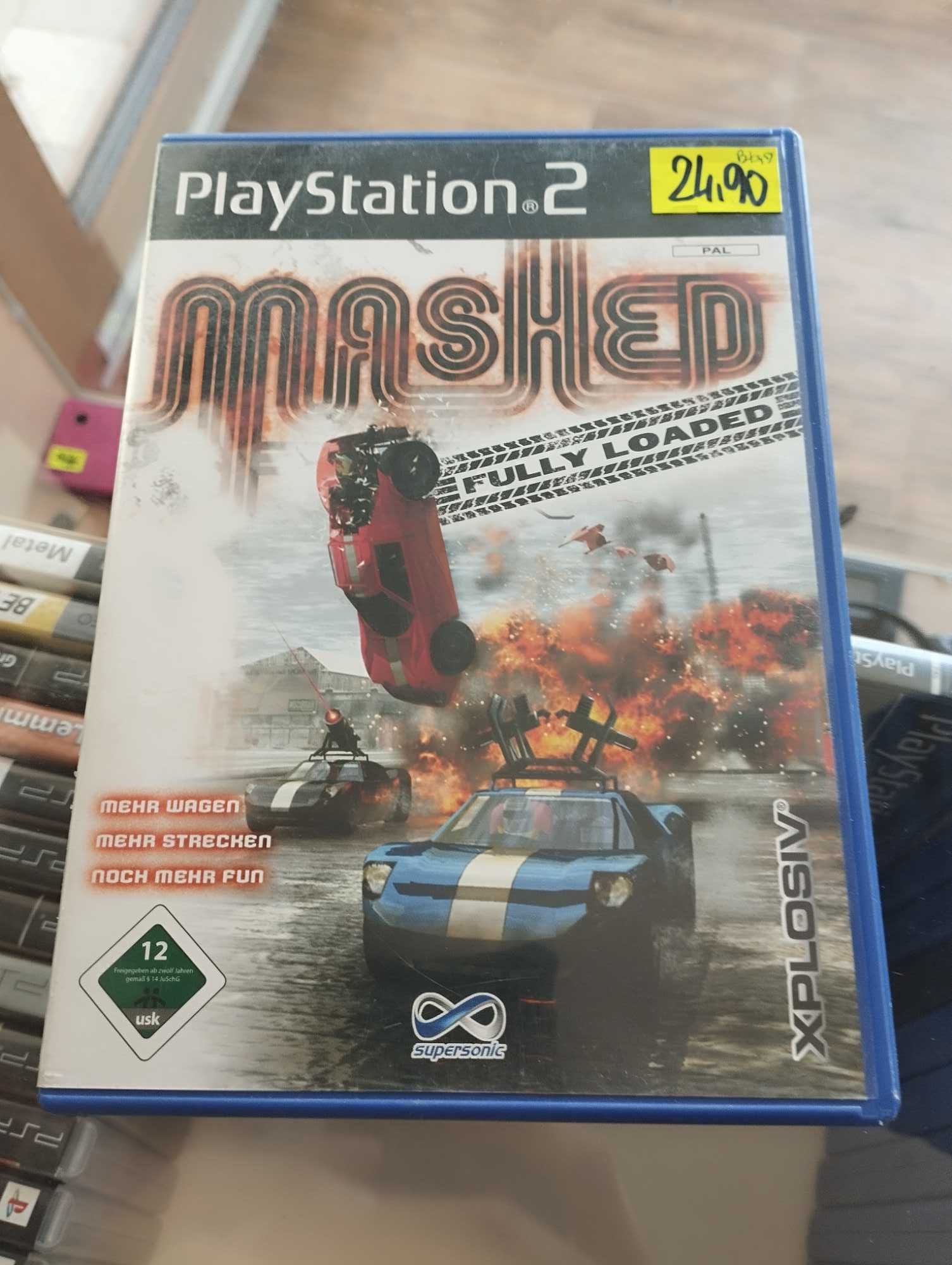 Mashed Fully Loaded [PS2] (błąd)