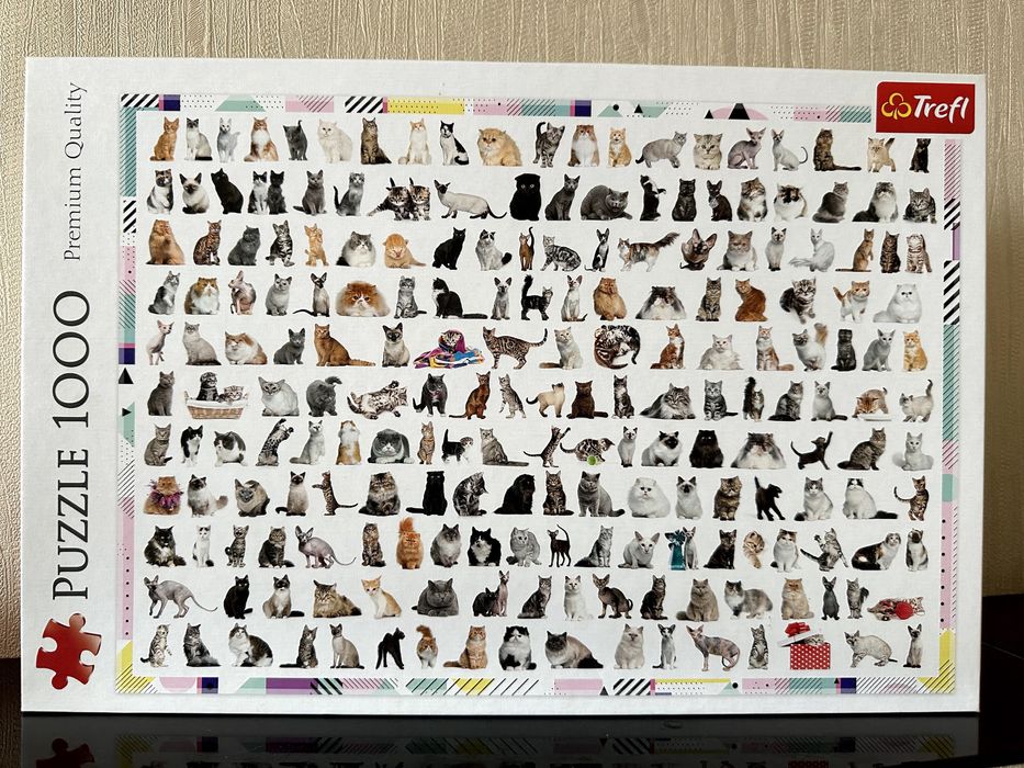 Пазли коти Trefl