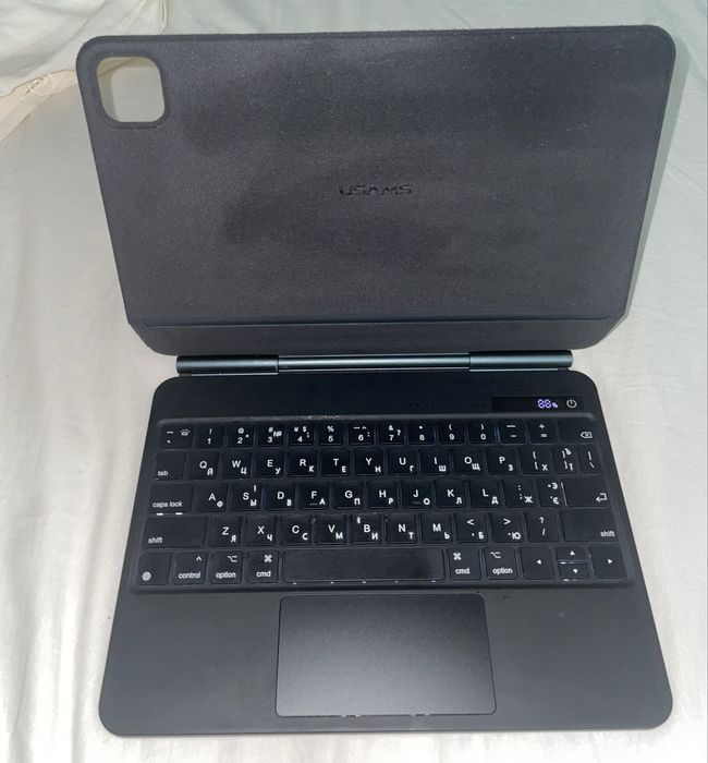 Чохол-клавіатура з тачпадом USAMS iPad Air4/5 10.9/Pro 11 inches чорна
