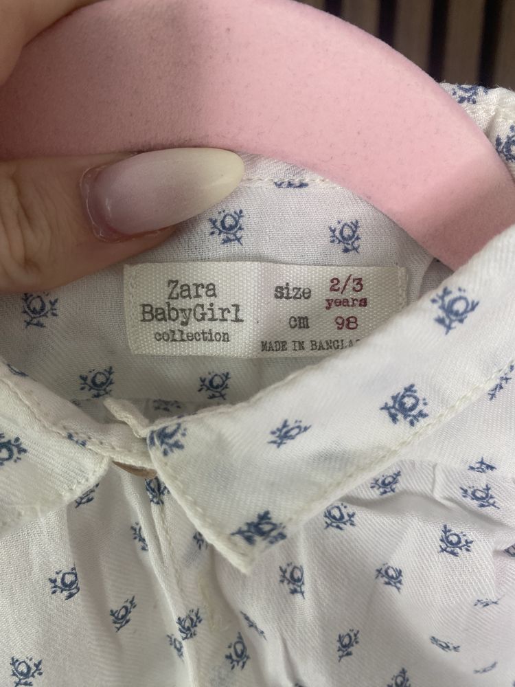 Koszula dla dziewczynki zara 98