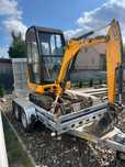 Wynajem minikoparki JCB 8014