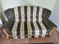 Sofa z funkcją spania plus fotele