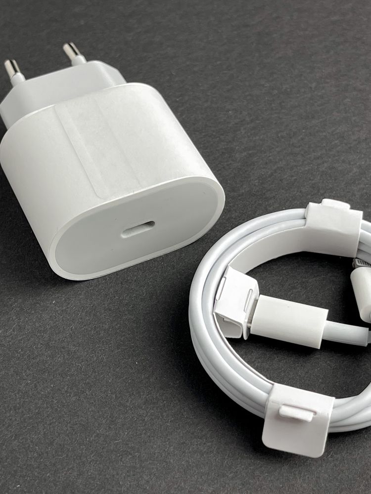 Zestaw do iPhone ładowarka 20W i kabel lighting USB-C (LU1)