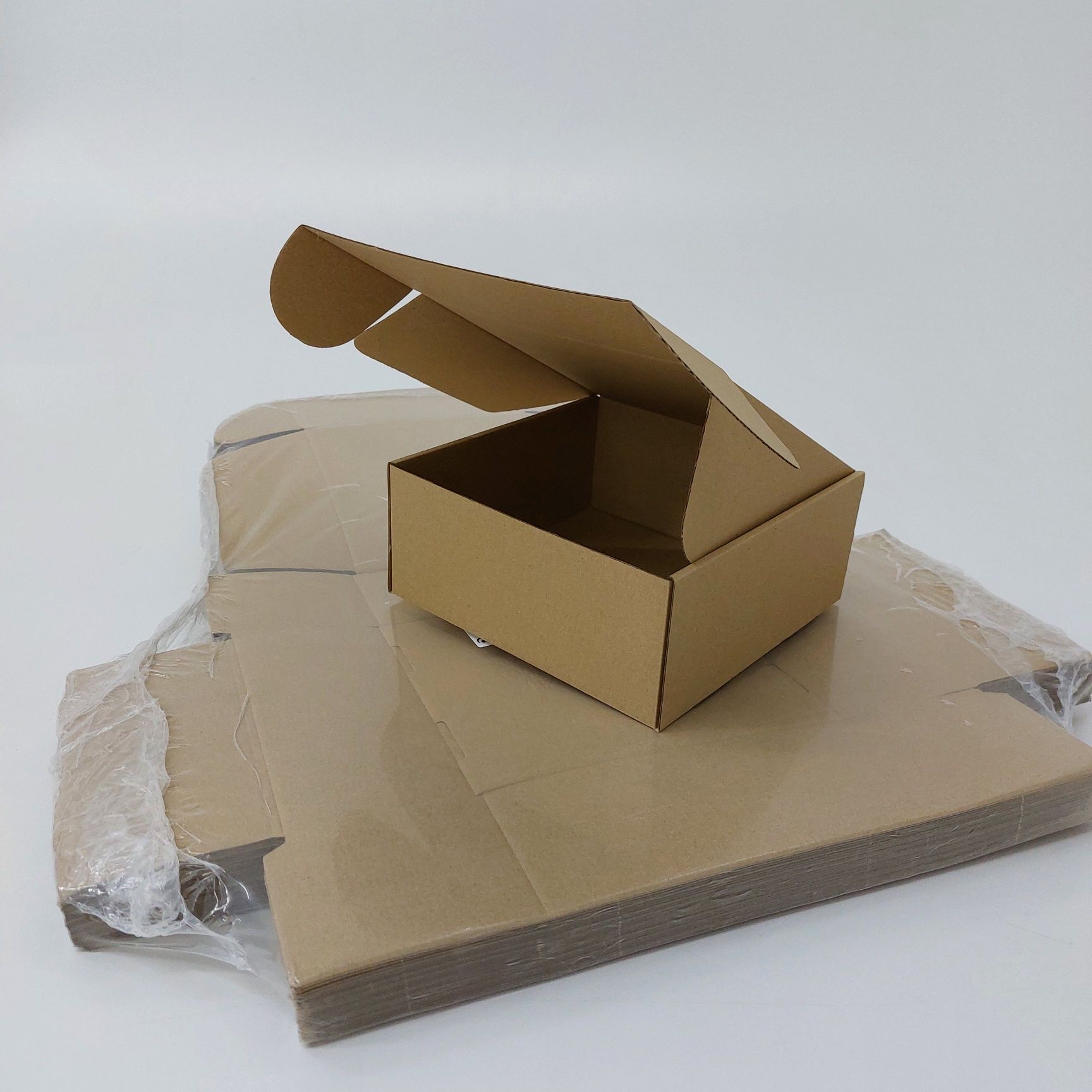 Caixas de cartão montagem rápida (C-22cm L-20cm A-9cm)