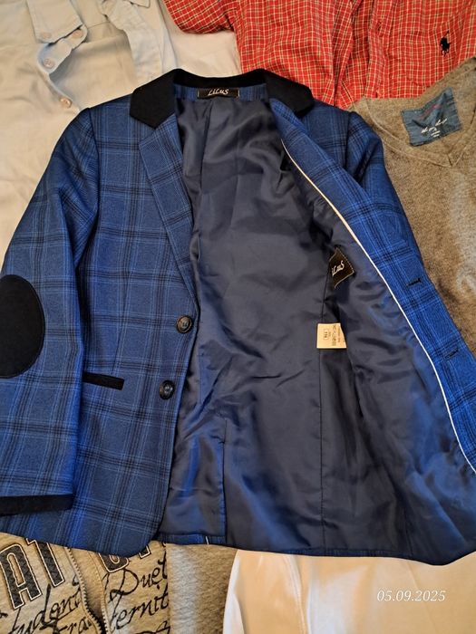 Одяг для хлопчика 110-116 черевики 18 см курточка тепла комбез