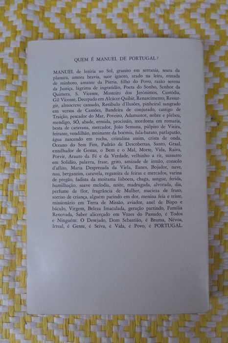 Crónicas e Cartas de Manuel de Portugal
Manuel de Portugal