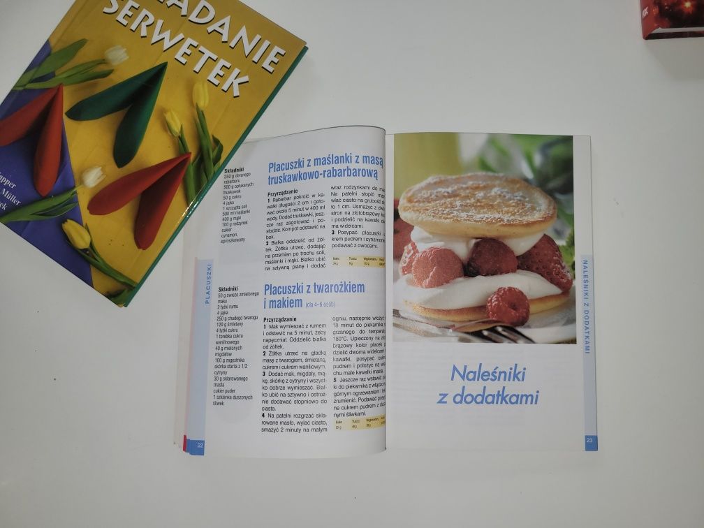 Śniadania i smaczne zdrowe,Placki Naleśniki Gofry,Kuchnie Swiata,Amor