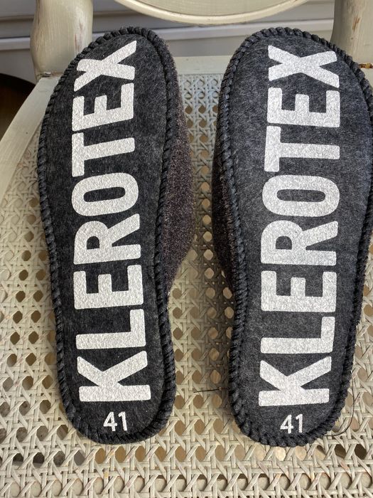 Легкие мужские домашние тапочки, чоловічи капці фетрові