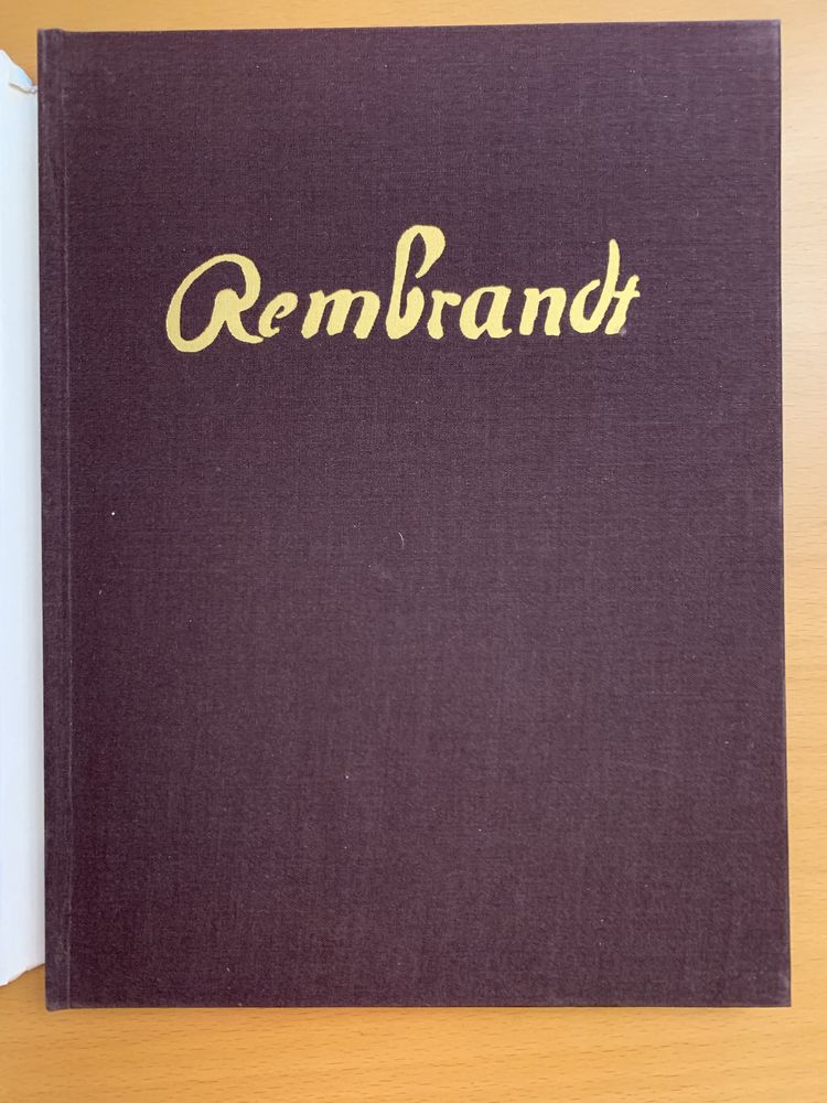 Książka album Rembrandt