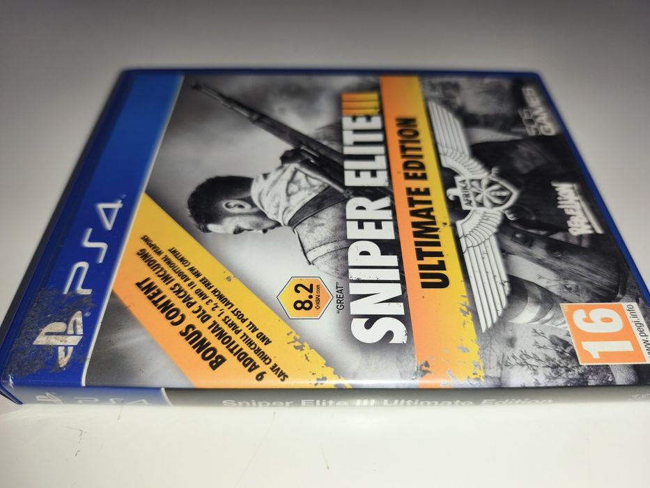 Gra Ps4 Sniper Elite III PL gry PlayStation 4 Crash Mafia GTA V Sonic