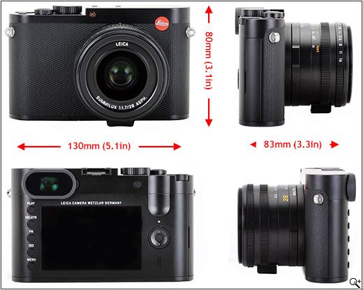 Leica Q type 116 black