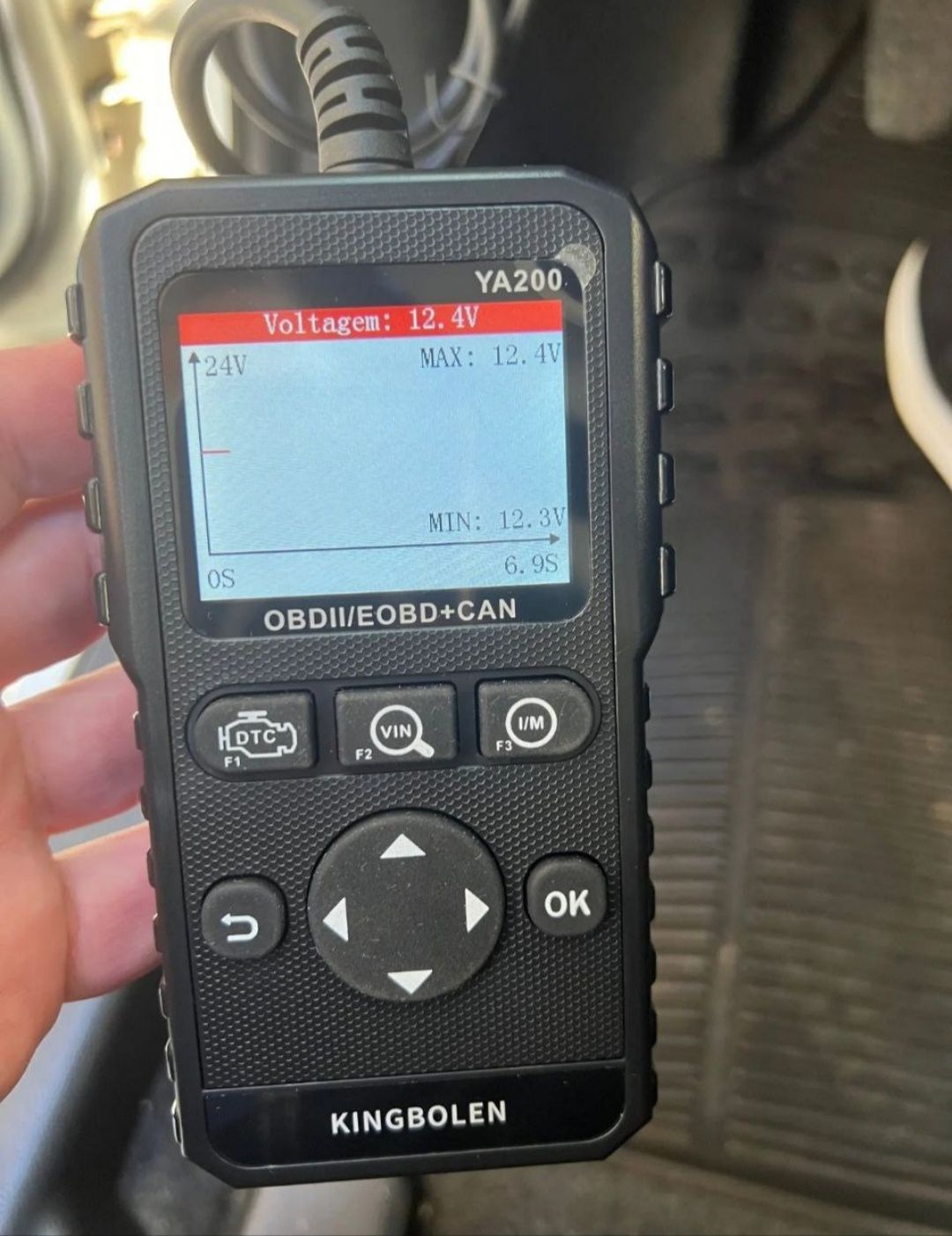 Автосканер OBD2  Kingbolen YA 200 з дисплеєм