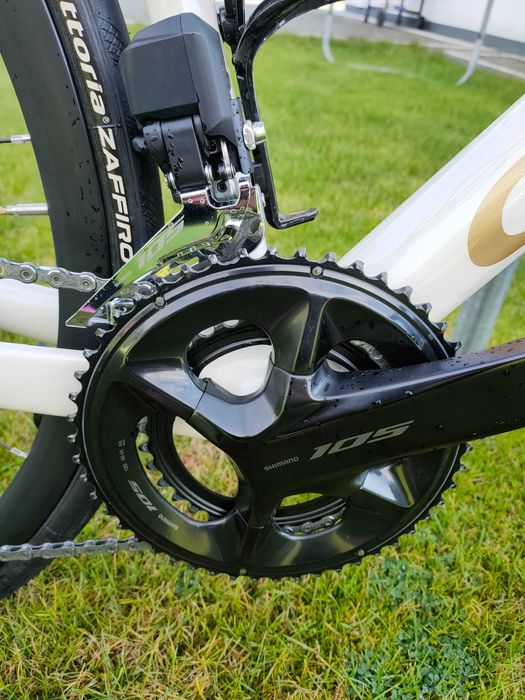 Orbea Orca M30i Di2 rozmiar 51 Ivory White/Burgundy/Vulcano