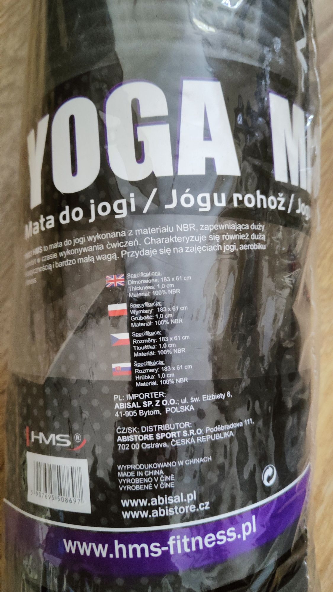 HMS YM03 mata do jogi nowa w folii