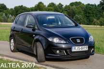 Seat Altea Totalny ideał, Seat Altea 1.6 MPI, z Gazem LPG