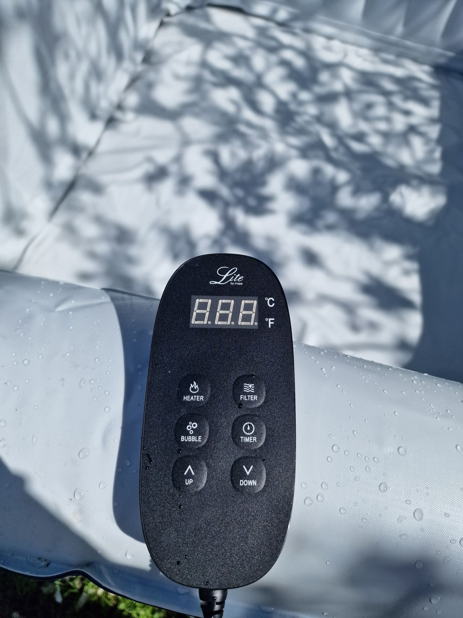 Jacuzzi ogrodowe spa 6 osobowe Mspa Lite kwadrat 185cmx185cm