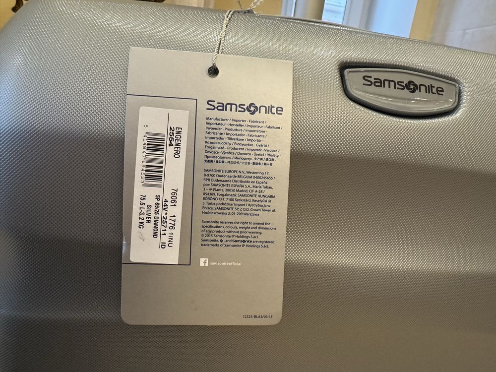 Samsonite нові валізи мала середня велика. Оригінал.
