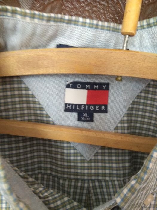 Tommy Hilfiger koszula męska krótki rękaw XL