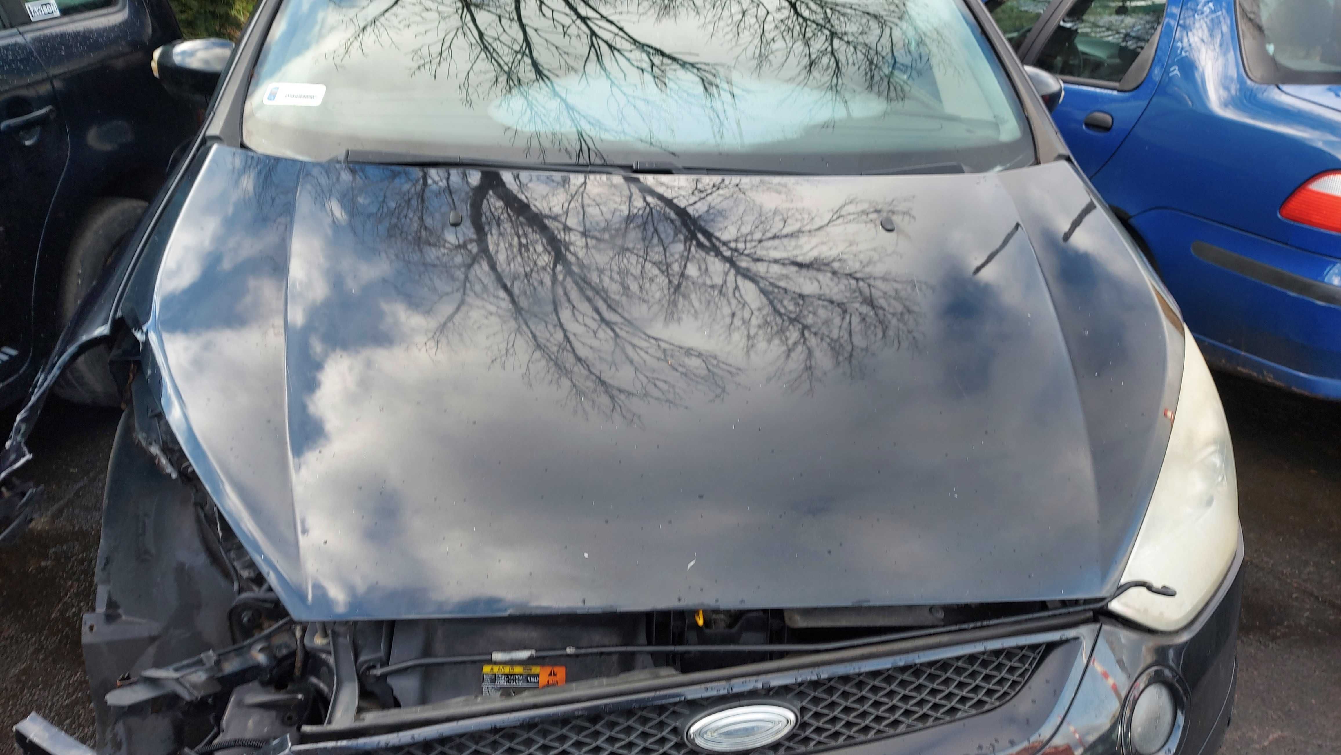 Ford S-Max I MK1 maska przednia uszkodzona czarna FV części