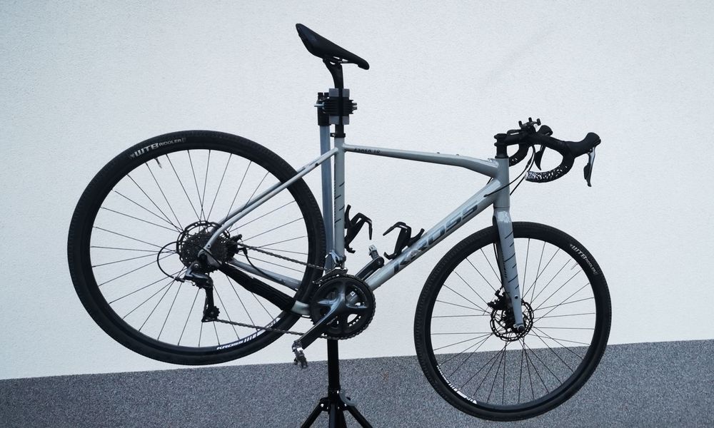 Gravel Kross esker 1.0 shimano Rama L po modyfikacjach
