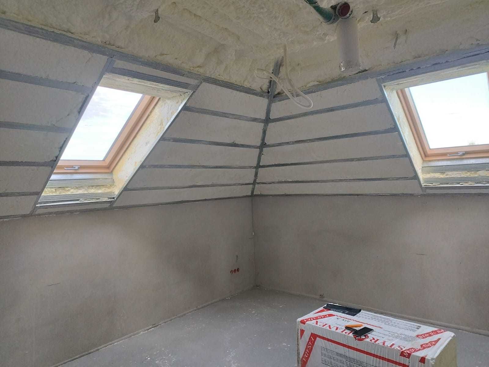 Ocieplanie Pianą PUR, Izolacje Natryskowe, Docieplenie Piana PUR