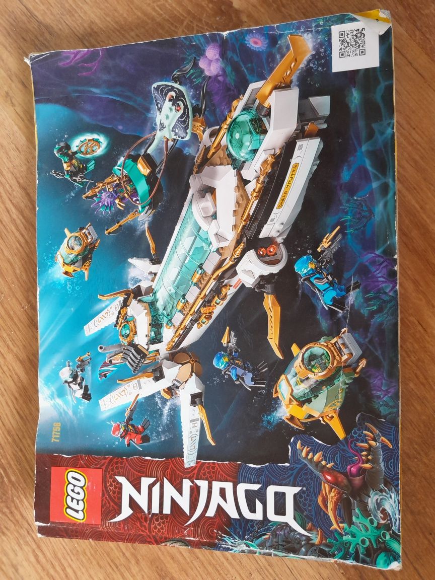 Lego Ninjago 71756 zestaw oryginalny perła podwodna pływająca