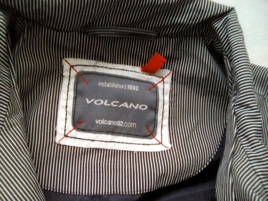 Kurtka VOLCANO ! Wiosna ! Modna, z kieszeniami, w paski, XS/S, r.38