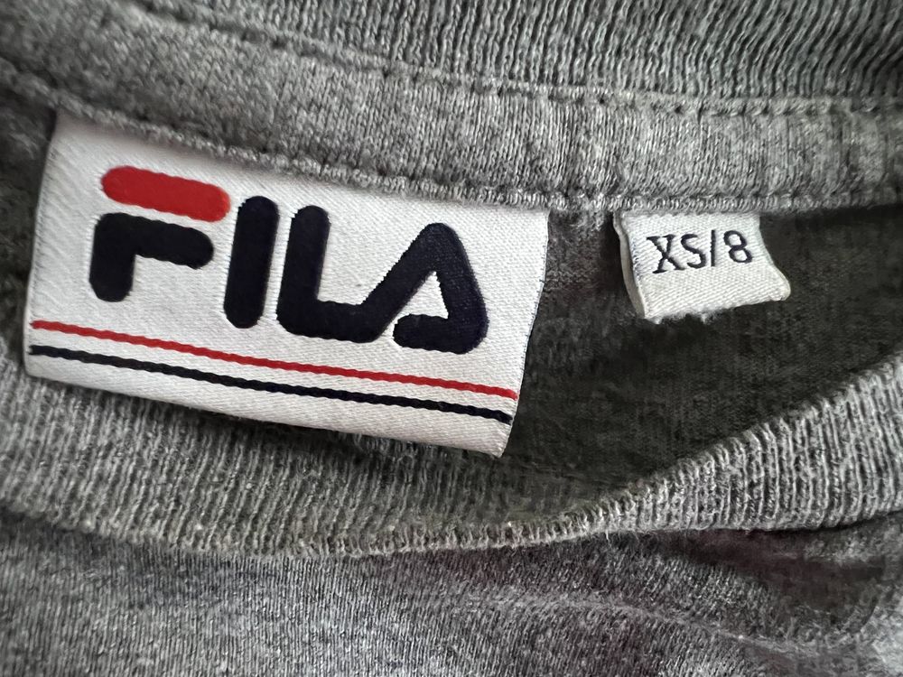 Fila szary t-shirt koszulka r. XS/S