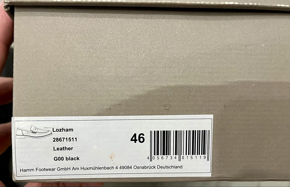 Шкіряні мокасини Gant Lozham, 46й розмір