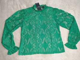 Блуза мереживна, кофточка, нова, жіноча, гіпюр, розмір 42 (XL)