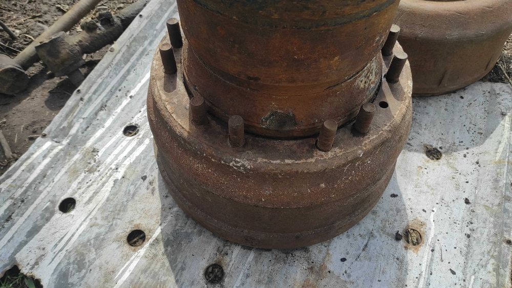 маз 5551 самосвал барабан задний тормозной cо ступицей