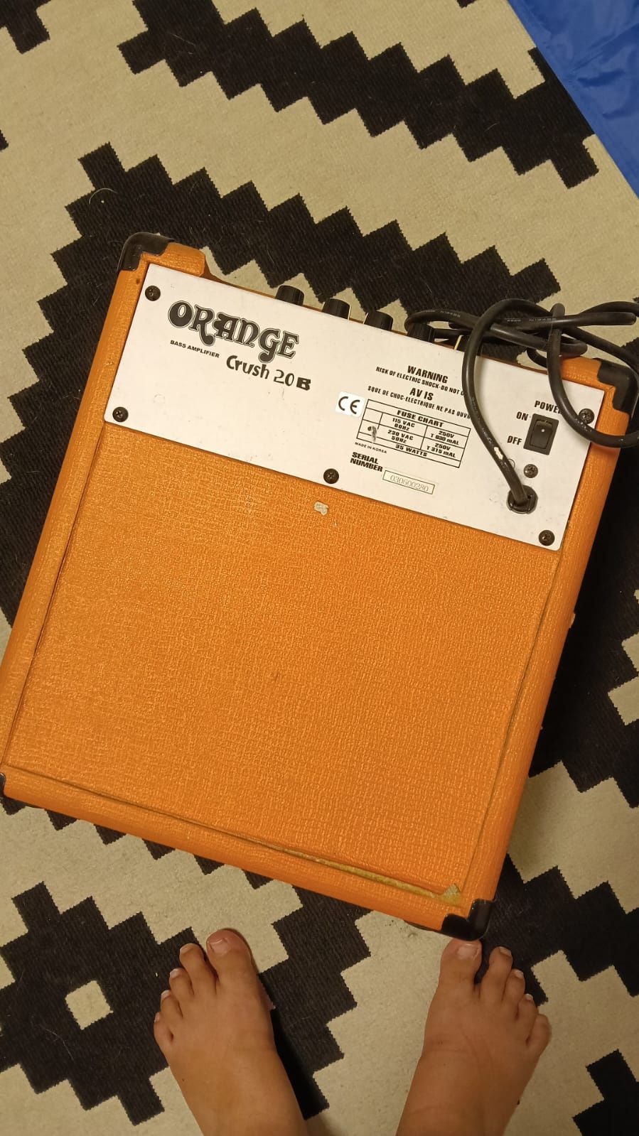 Amplificador Orange Crush 20