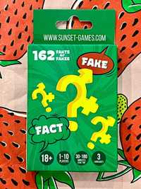 Настільна гра 18+ "162 Facts or Fakes"